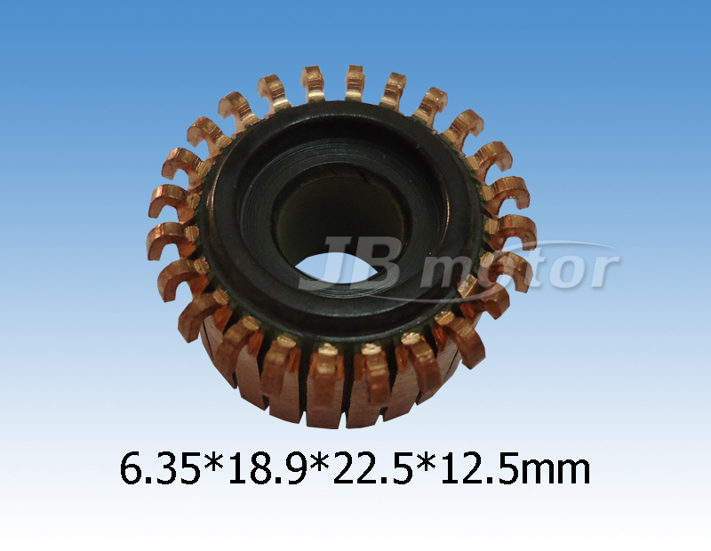 Commutator 6.35*18.9*22.5*12.5mm 24Slot